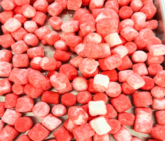 Frosty Strawberry Mallows